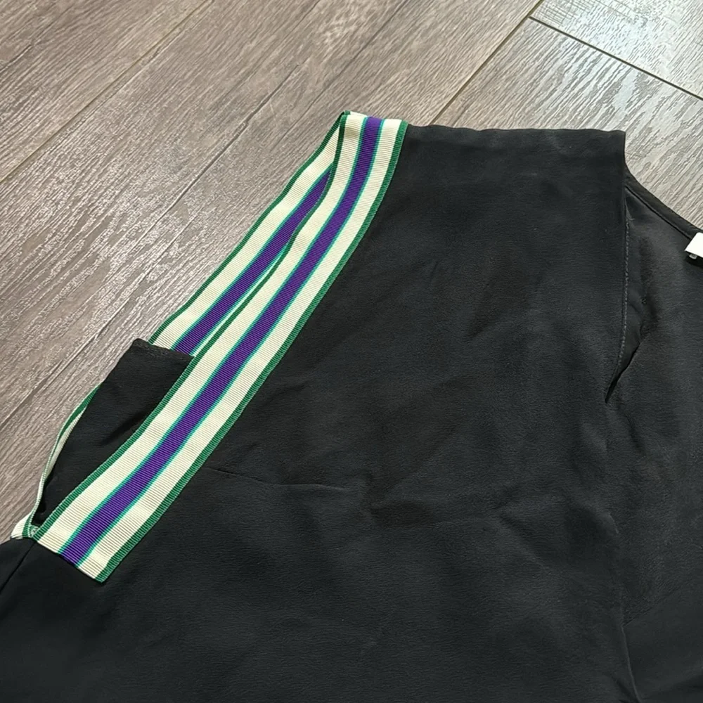 Sandro Paris Sabra Stripes Sleeveless Blouse size 1 - Picture 6 of 8